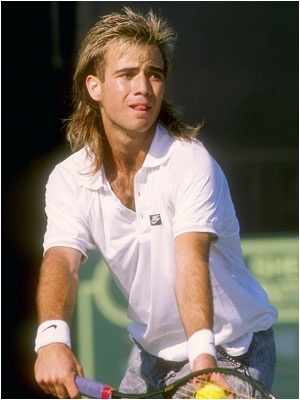 Photo:  Andre Agassi